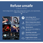 P20 OBD2 + GPS Mode Car Head-up Display HUD Overspeed / Speed / Water Temperature Alarm