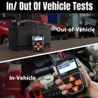 KONNWEI KW208 Car TFT Color Screen Battery Tester Support 8 Languages