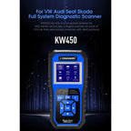 KONNWEI KW450 Car 2.8 inch TFT Color Screen Battery Tester Support 2 Languages / System XP WIN7 WIN8 WIN10