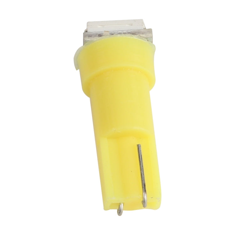 30 PCS T5 1LED SMD-5050 Car Modification LED Indicator Light Yellow Light