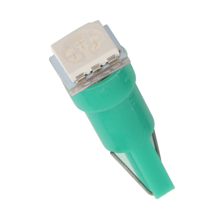 30 PCS T5 1LED SMD-5050 Car Modification LED Indicator Light Green Light