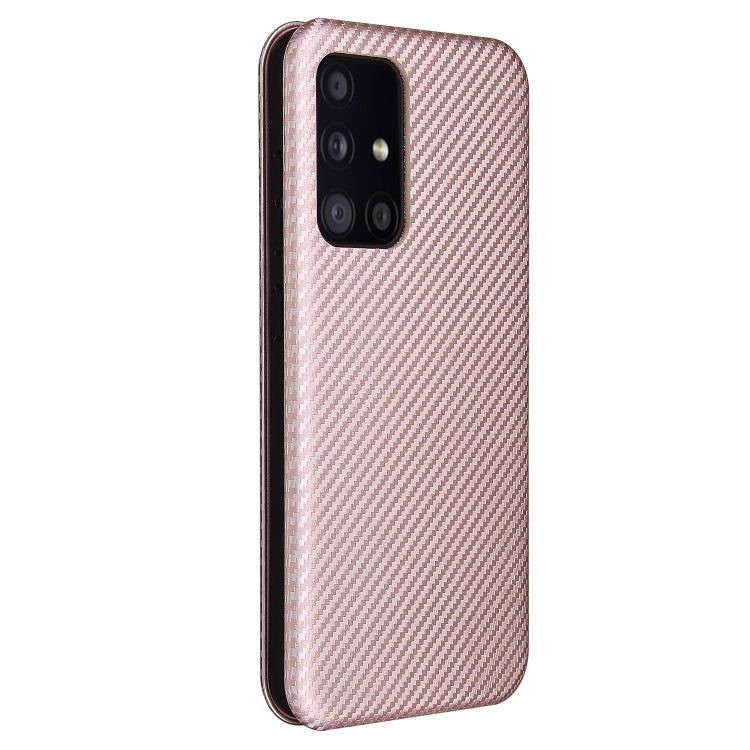 Carbon Fiber Texture Magnetic Horizontal Flip TPU + PC + PU Leather Case with Card Slot