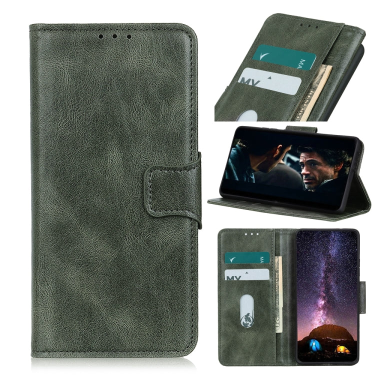 Mirren Crazy Horse Texture Horizontal Flip Leather Case with Holder & Card Slots & Wallet, For Samsung Galaxy A02s EU Version 164mm