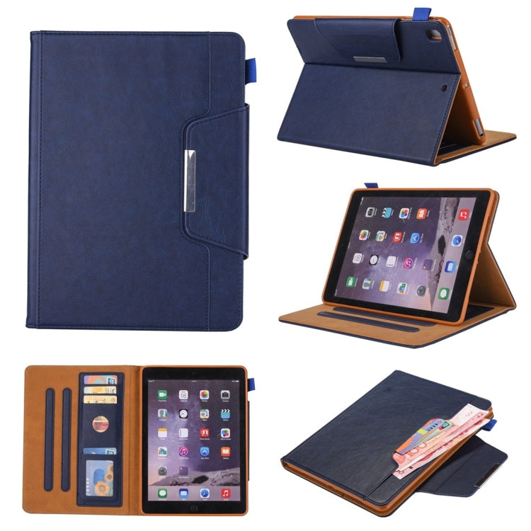 For iPad 10.2 inch Business Style Horizontal Flip Leather Case with Holder & Card Slot & Photo Frame & Wallet — view 9