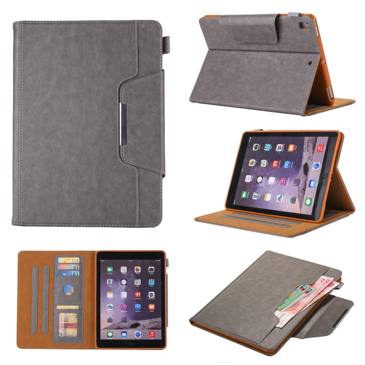 For iPad 10.2 inch Business Style Horizontal Flip Leather Case with Holder & Card Slot & Photo Frame & Wallet — view 10