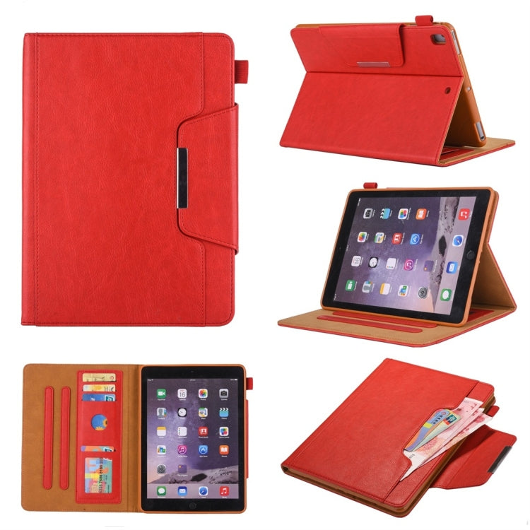 For iPad 10.2 inch Business Style Horizontal Flip Leather Case with Holder & Card Slot & Photo Frame & Wallet — view 11