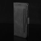 Wallet Style Skin Feel Calf Pattern Leather Case with Separate Card Slot