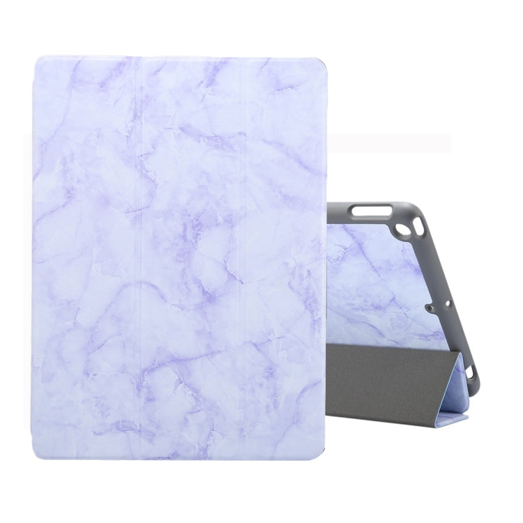 Marble Texture Pattern Horizontal Flip Leather Case, with Three-folding Holder & Pen Slot & Sleep / Wake-up Function, For iPad 10.2 inch — view 8