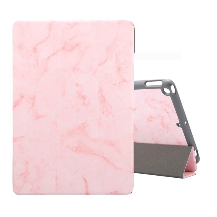 Marble Texture Pattern Horizontal Flip Leather Case, with Three-folding Holder & Pen Slot & Sleep / Wake-up Function, For iPad 10.2 inch — view 9