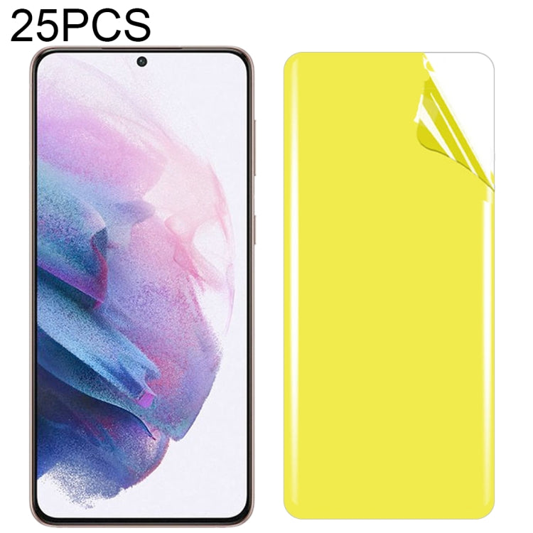 25 PCS Soft TPU Full Coverage Front Screen Protector