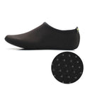 Non-slip Plastic Grain Texture Thick Cloth Sole Solid Color Diving Shoes and Socks, One Pair
