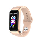 X4 1.14 inch HD Screen Bluetooth Earphone Smart Bracelet, Support Sleep Monitoring / Body Temperature Monitoring / Heart Rate Monitoring