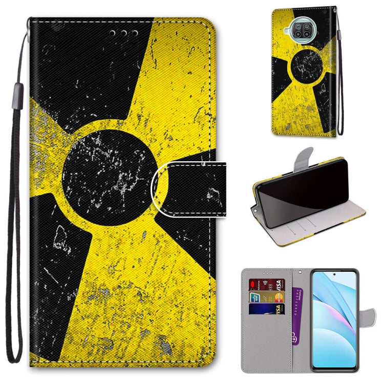 Coloured Drawing Cross Texture Horizontal Flip PU Leather Case with Holder & Card Slots & Wallet & Lanyard