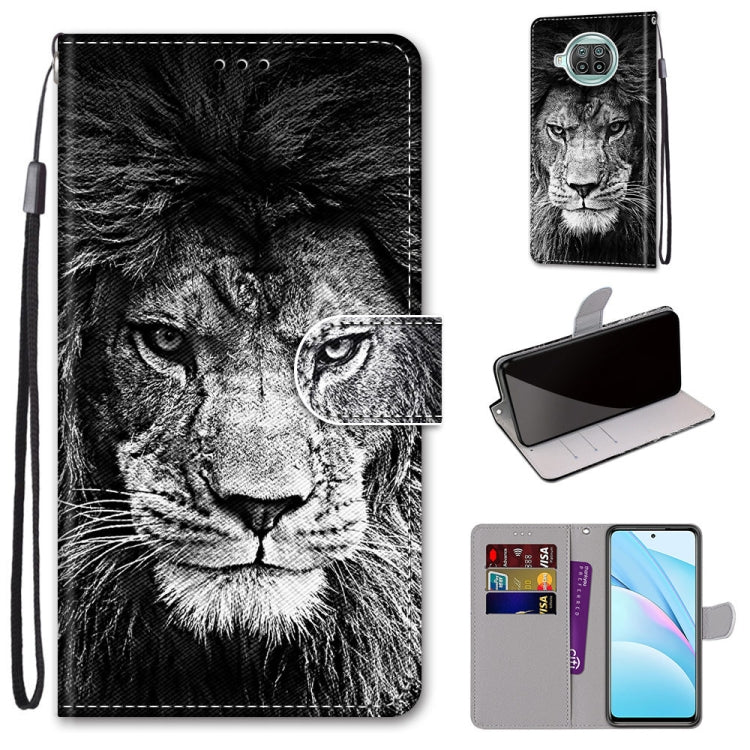 Coloured Drawing Cross Texture Horizontal Flip PU Leather Case with Holder & Card Slots & Wallet & Lanyard