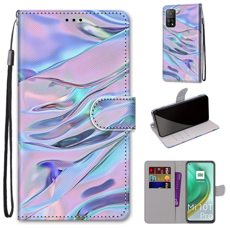 Coloured Drawing Cross Texture Horizontal Flip PU Leather Case with Holder & Card Slots & Wallet & Lanyard