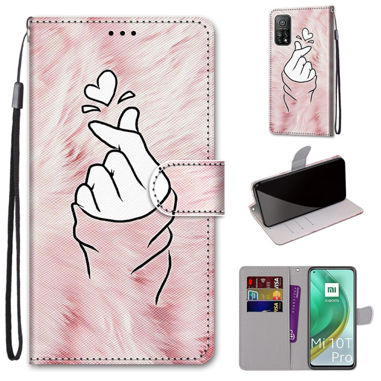 Coloured Drawing Cross Texture Horizontal Flip PU Leather Case with Holder & Card Slots & Wallet & Lanyard