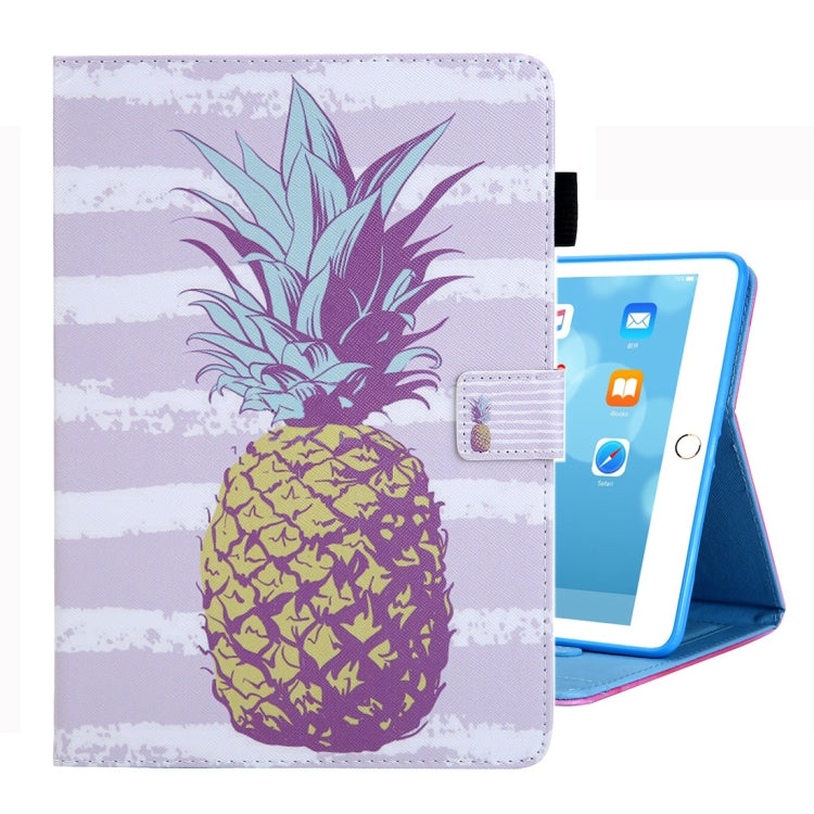 For iPad 10.2 inch Coloured Drawing Pattern Horizontal Flip Leather Case with Holder & Card Slots & Photo Frame — view 18