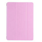 Silk Texture Horizontal Flip Magnetic PU Leather Case, with Three-folding Holder & Sleep / Wake-up Function — For iPad 10.2 2021 / 2020 / 2019