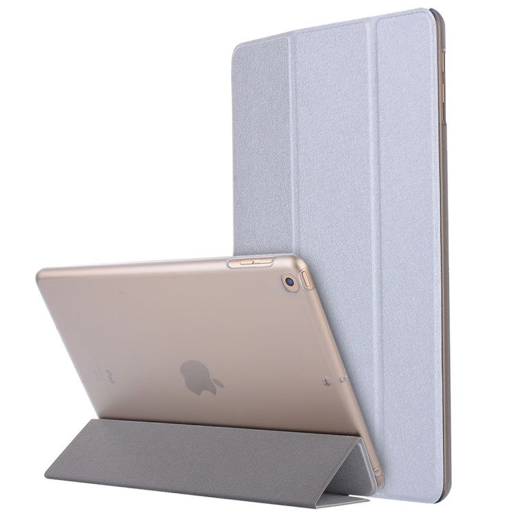 Silk Texture Horizontal Flip Magnetic PU Leather Case, with Three-folding Holder & Sleep / Wake-up Function — view 13