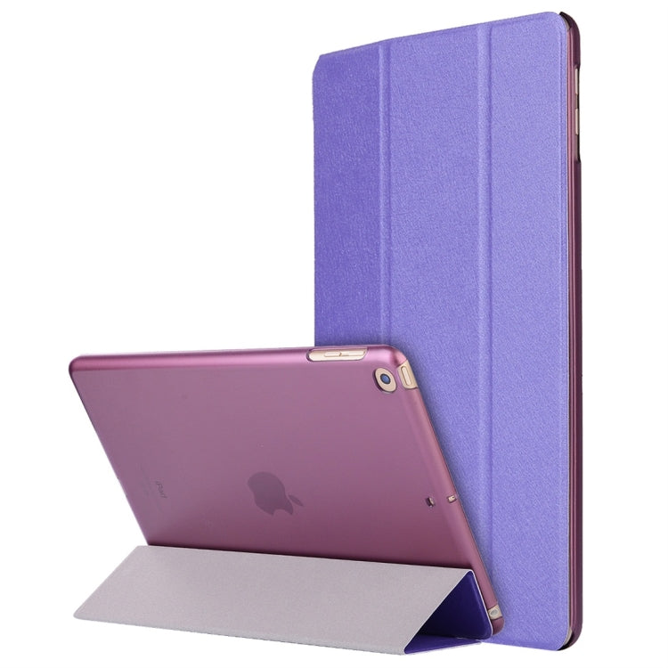 Silk Texture Horizontal Flip Magnetic PU Leather Case, with Three-folding Holder & Sleep / Wake-up Function — view 14