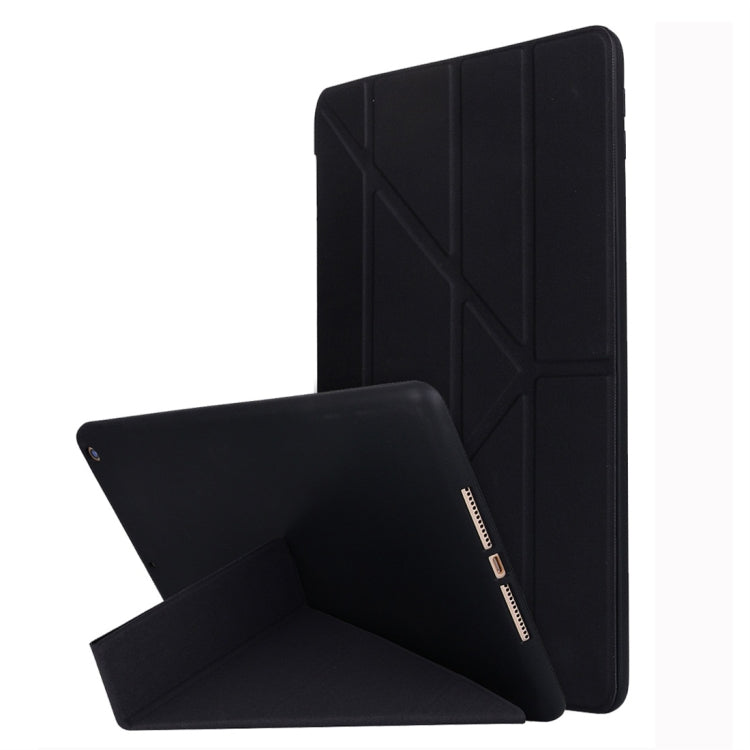 For iPad 10.2 inch TPU Horizontal Deformation Flip Leather Case with Holder — view 11