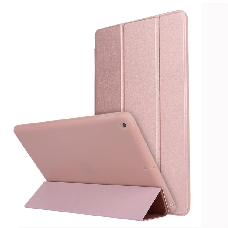 For iPad 10.2 inch TPU Horizontal Flip Leather Case, with Three-folding Holder — view 9
