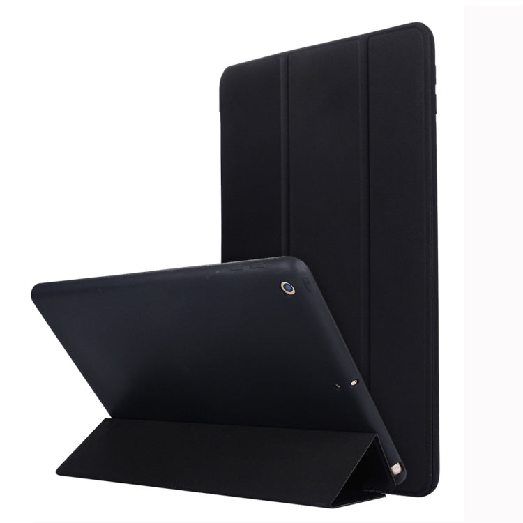 For iPad 10.2 inch TPU Horizontal Flip Leather Case, with Three-folding Holder — view 10