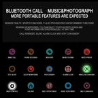 DW35PRO 1.75 inch Color Screen IPX7 Waterproof Smart Watch, Support Bluetooth Answer & Reject / Sleep Monitoring / Heart Rate Monitoring, Style: Steel Strap