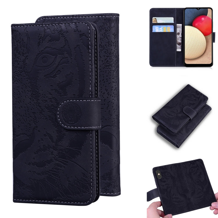 Tiger Embossing Pattern Horizontal Flip Leather Case with Holder & Card Slots & Wallet