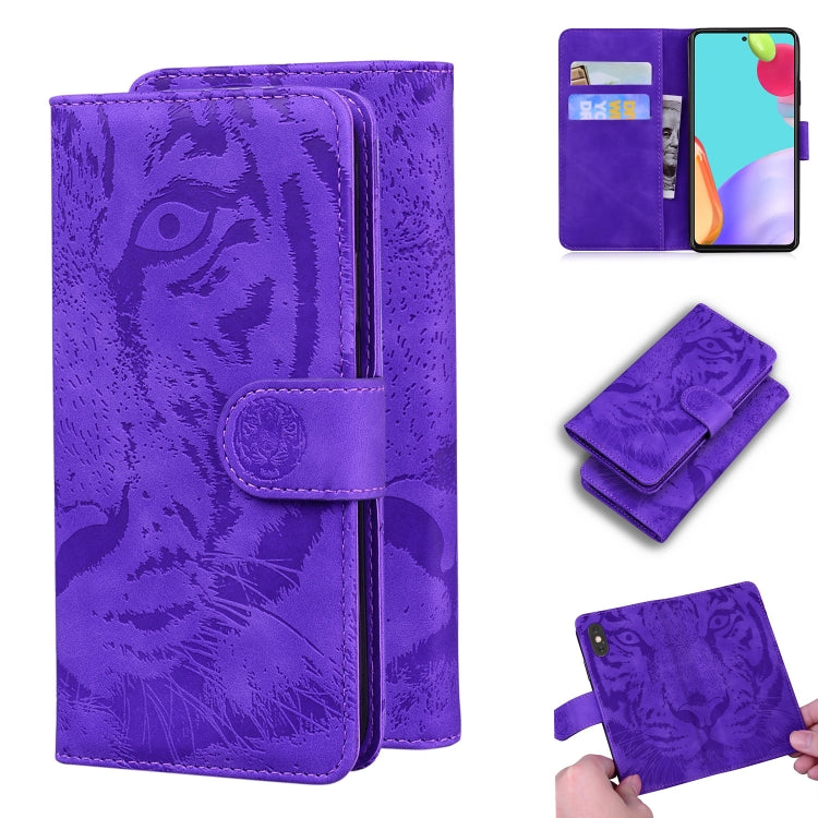 Tiger Embossing Pattern Horizontal Flip Leather Case with Holder & Card Slots & Wallet
