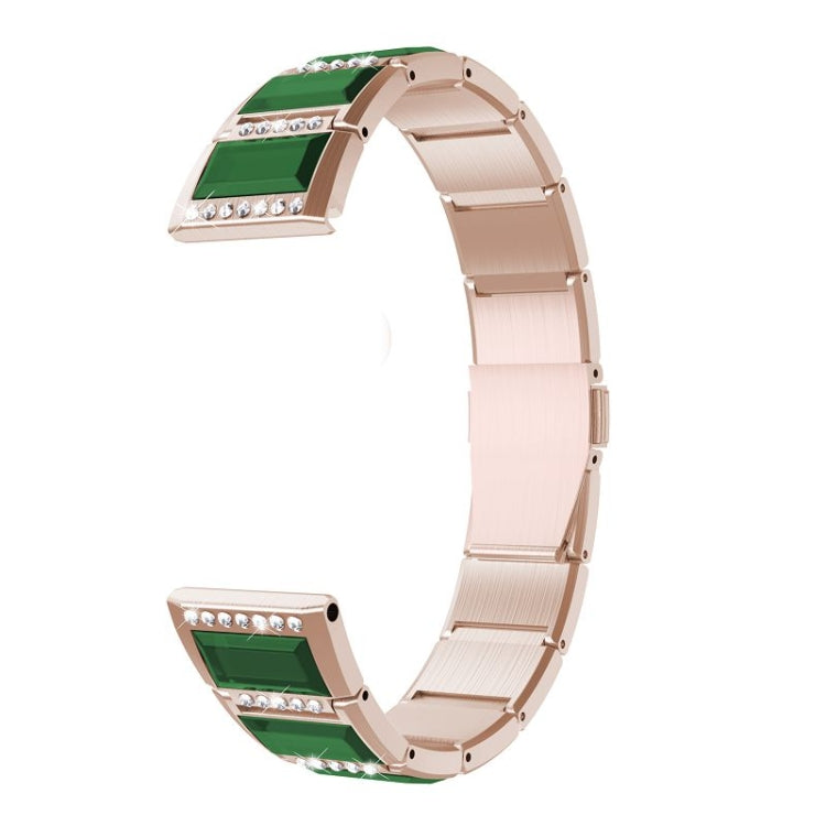 Stainless Steel Diamond Encrusted Replacement Watchbands