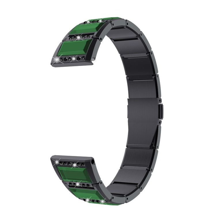 Stainless Steel Diamond Encrusted Replacement Watchbands