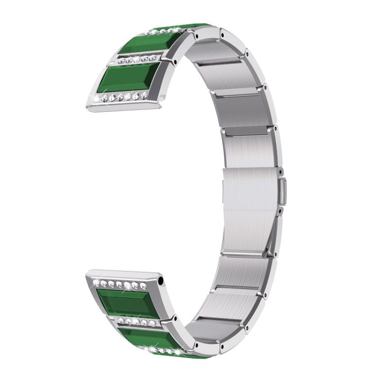 Stainless Steel Diamond Encrusted Replacement Watchbands