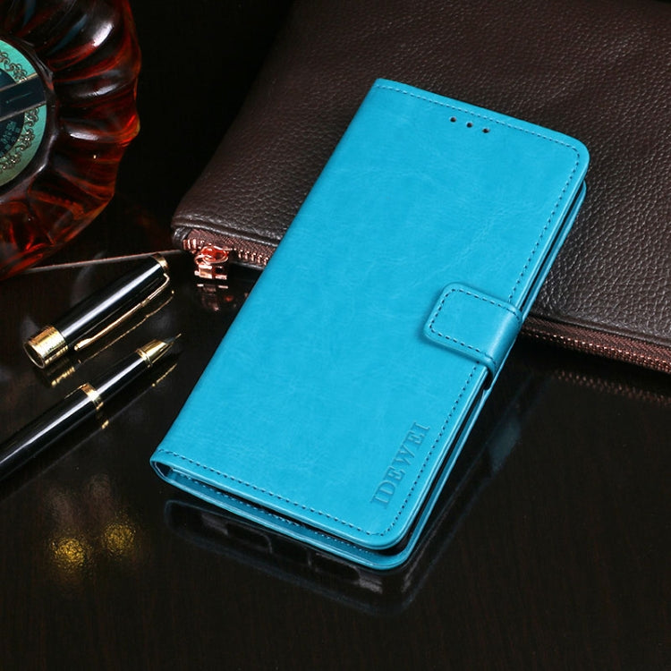 idewei Crazy Horse Texture Horizontal Flip Leather Case with Holder & Card Slots & Wallet