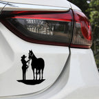 5 PCS Car Waterproof Horse Pattern Sticker — view 4