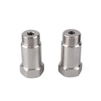 2 PCS Car 45mm Oxygen Sensor Adapter Oxygen Extension Modified Connector M18x1.5