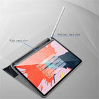 Litchi Texture Horizontal Flip Leather Case with Three-folding Holder & Pen Slot, For iPad 10.2