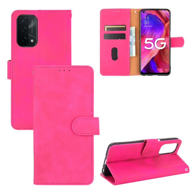 Solid Color Skin Feel Magnetic Buckle Horizontal Flip Calf Texture PU Leather Case with Holder & Card Slots & Wallet — view 15