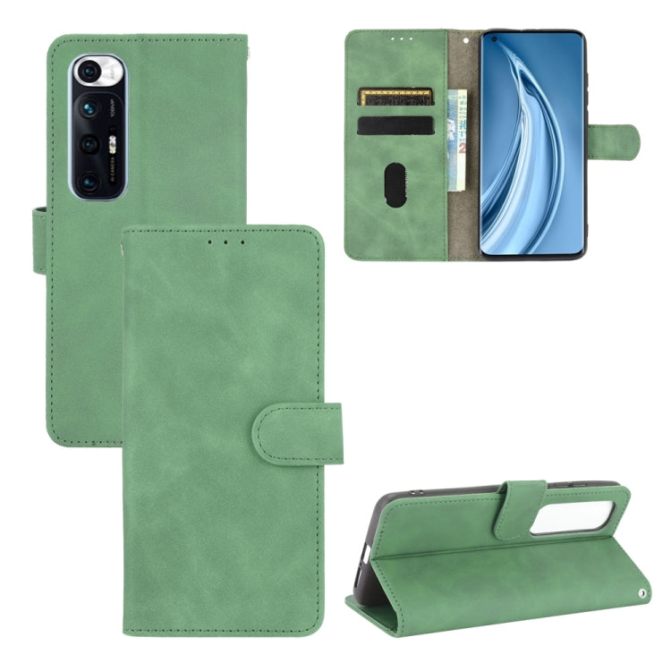Solid Color Skin Feel Magnetic Buckle Horizontal Flip Calf Texture PU Leather Case with Holder & Card Slots & Wallet — view 14