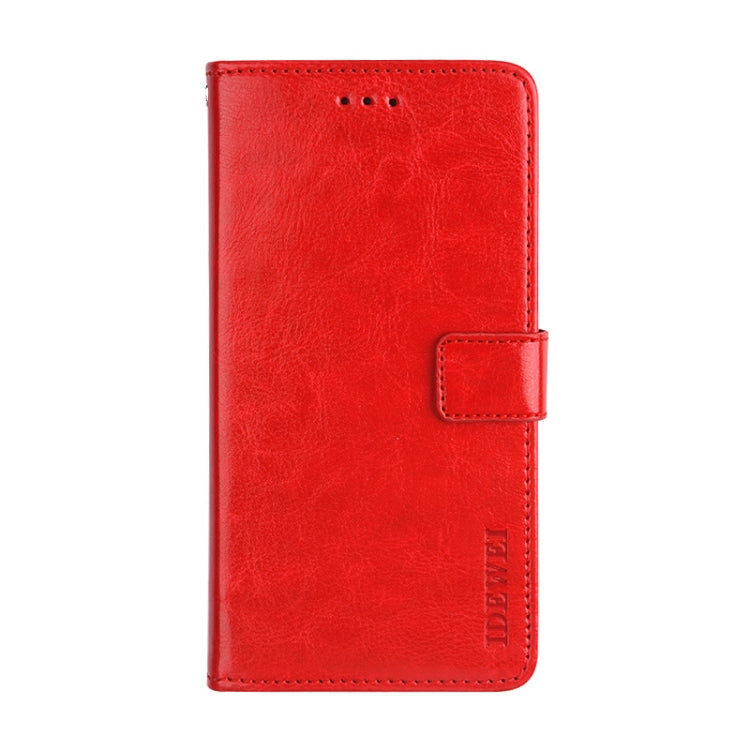 idewei Crazy Horse Texture Horizontal Flip Leather Case with Holder & Card Slots & Wallet