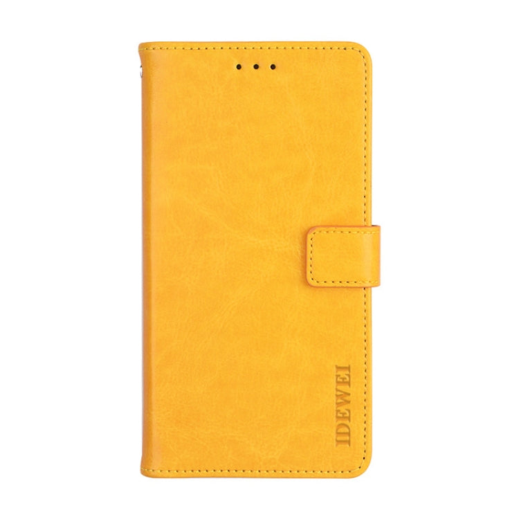 idewei Crazy Horse Texture Horizontal Flip Leather Case with Holder & Card Slots & Wallet