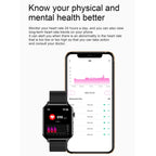 E86 1.7 inch TFT Color Screen IP68 Waterproof Smart Watch, Support Blood Oxygen Monitoring / Body Temperature Monitoring / AI Medical Diagnosis, Style: TPU Strap