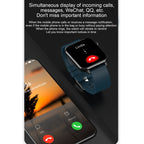 E86 1.7 inch TFT Color Screen IP68 Waterproof Smart Watch, Support Blood Oxygen Monitoring / Body Temperature Monitoring / AI Medical Diagnosis, Style: Steel Strap