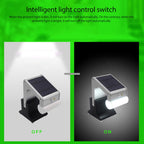 Solar Power Waterproof Human Body Induction 6-modes Remote Control Light — view 7