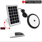Smart Induction 56LEDs Solar Light Indoor and Outdoor Garden Garage LED Lamp — White