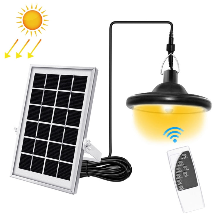 Smart Induction 56LEDs Solar Light Indoor and Outdoor Garden Garage LED Lamp — Warm Light