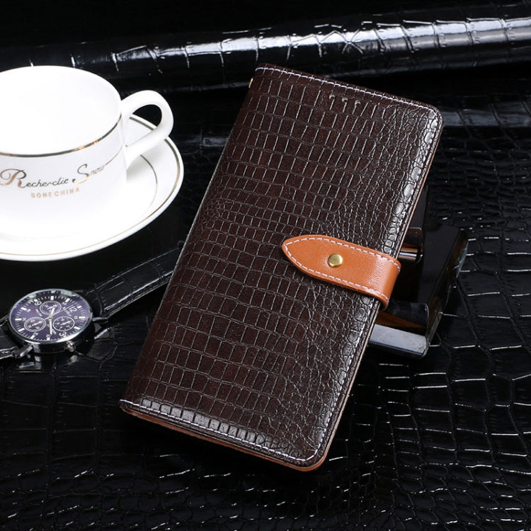 idewei Crocodile Texture Horizontal Flip Leather Case with Holder & Card Slots & Wallet, For OPPO Find X3 Lite, For OPPO Find X3 Neo — For TCL 20 SE