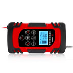 DEMUDA DC-80 Car Battery Charger 12V/24V Intelligent Pulse Repair Type Lead-acid Battery