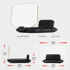 T1 5.1 inch Car HUD Head-up Display Overspeed Alarm / Remaining Battery Percentage Display for Tesla Model 3 / Y