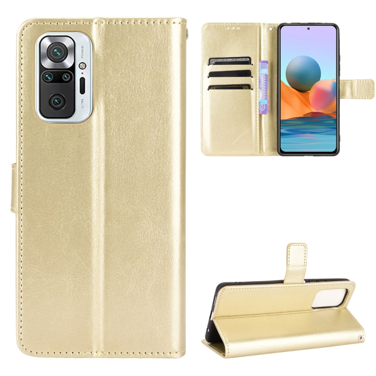 Retro Crazy Horse Texture Horizontal Flip Leather Case with Holder & Card Slots & Photo Frame